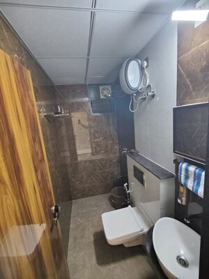 Bathroom in 3 BHK Apartment at Thaltej – for Sale