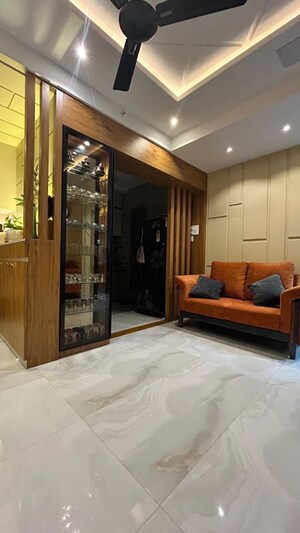 Living Room in 2 BHK Apartment at Dosti West County Phase 4 Dosti Pine, Balkum Pada – for Rent