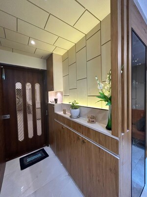 Kitchen in 2 BHK Apartment at Dosti West County Phase 4 Dosti Pine, Balkum Pada – for Rent