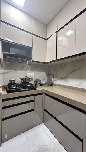 Kitchen in 2 BHK Apartment at Dosti West County Phase 4 Dosti Pine, Balkum Pada – for Rent