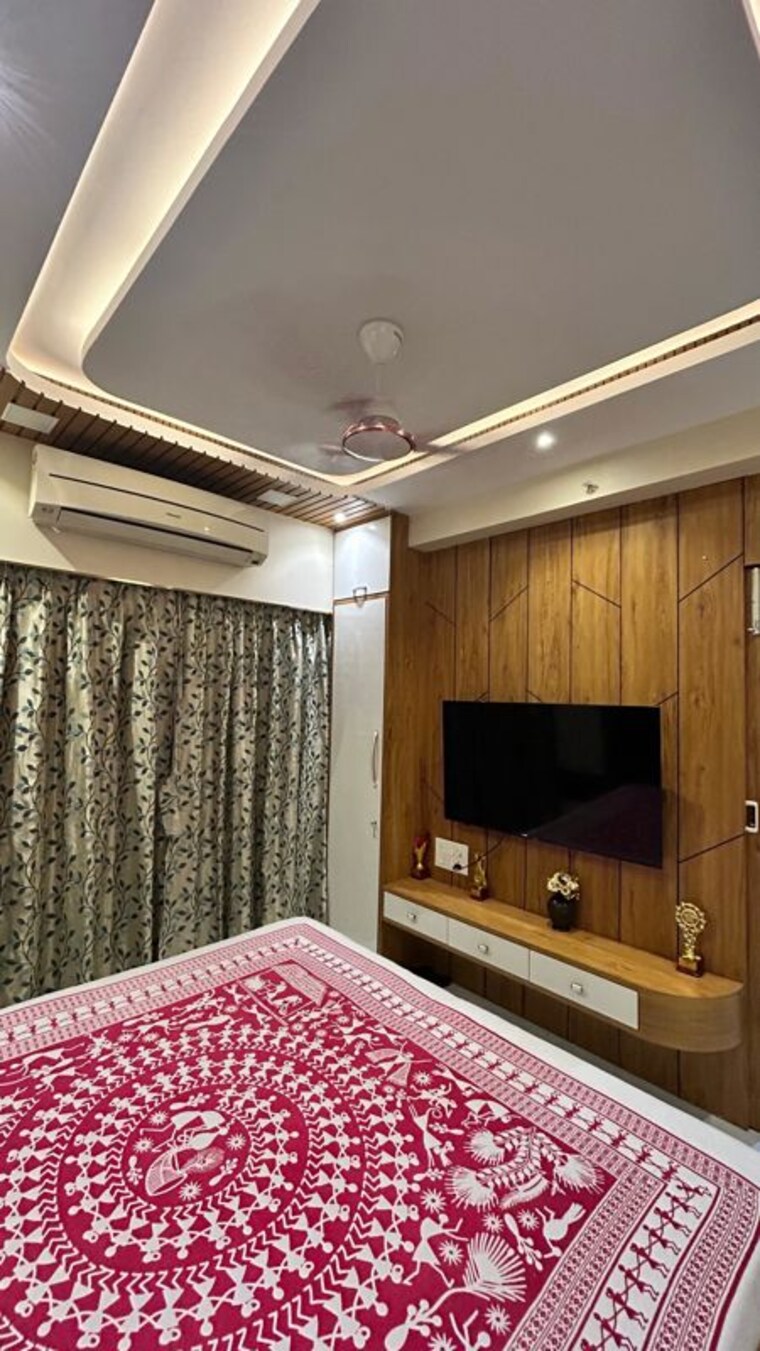 Bedroom, dosti-west-county-phase-4-dosti-pine 2 Bedroom 600 Sq.Ft. Apartment In Balkum Pada Thane 10316981