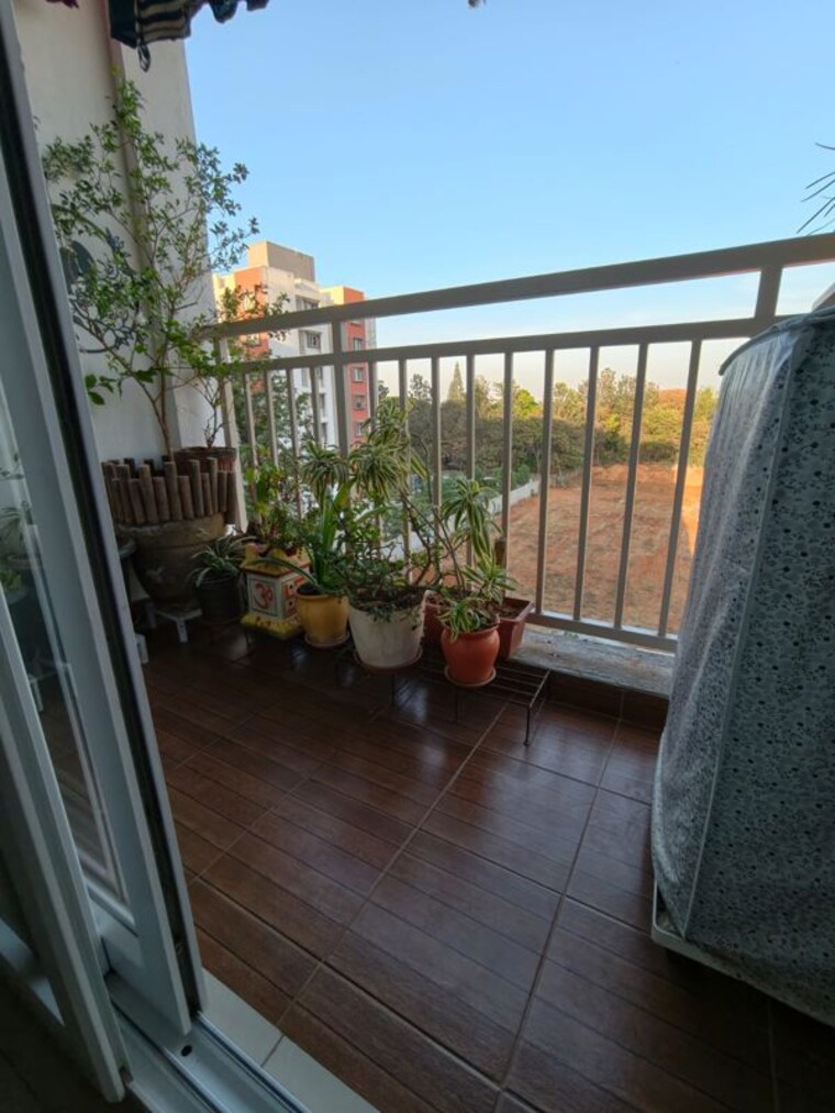 Balcony, sunny-green-woods 2 Bedroom 1200 Sq.Ft. Independent House In Electronic City Phase ii Bangalore 10316990