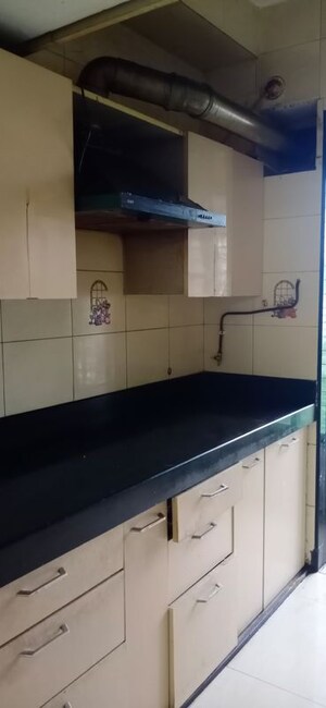 Kitchen in 2 BHK Apartment at Gajra Bhoomi Tower, Kharghar – for Sale