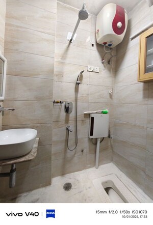 Bathroom in 2 BHK Builder Floor at Savitri Nagar – for Rent