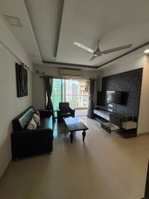 Living Room in 3 BHK Apartment at Tulipia And Tilia Apartment, Chandivali – for Rent