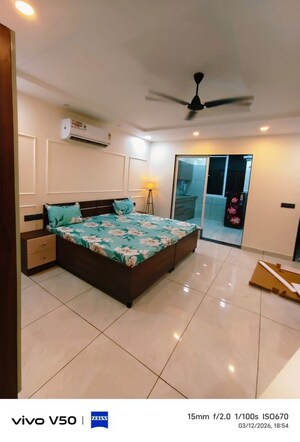 Bedroom in Studio Builder Floor at Sushant Lok I – for Rent
