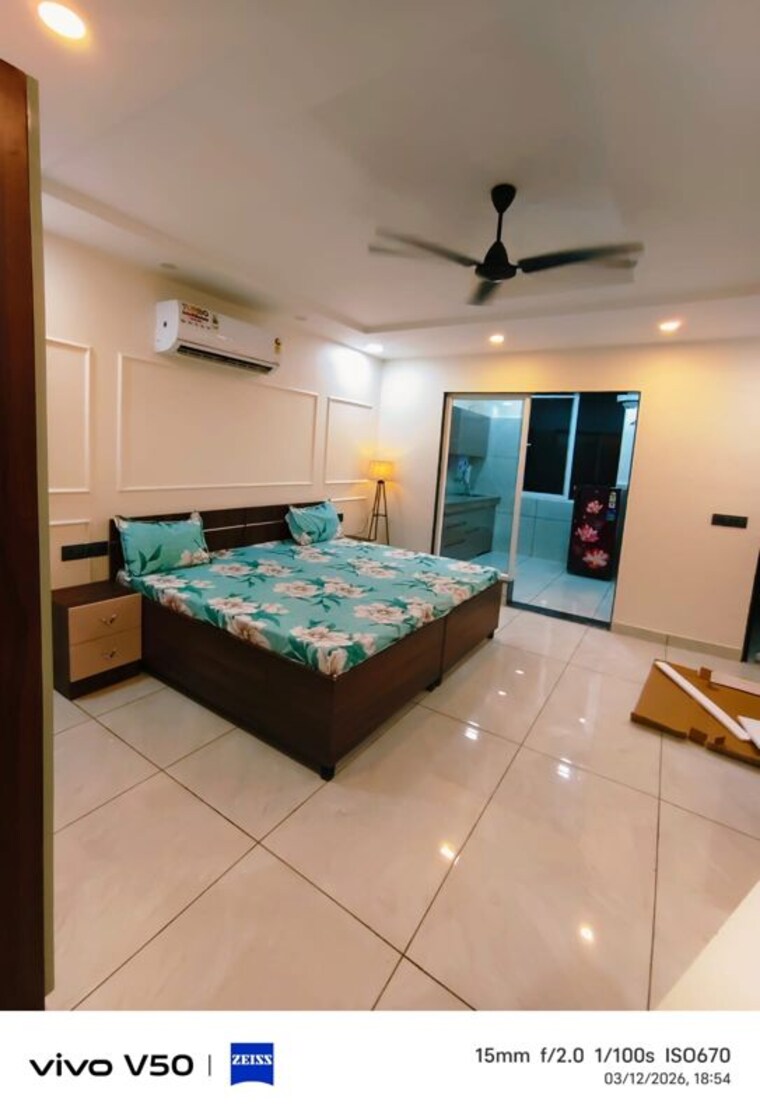 Bedroom, sushant lok i Studio 858 Sq.Ft. Builder Floor In Sushant Lok I Gurgaon 10145016