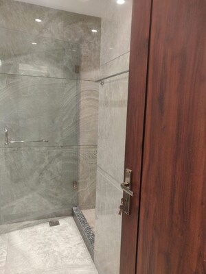 Bathroom in 3 BHK Builder Floor at Sushant Lok I – for Rent