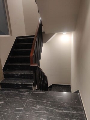 Staircase in 3 BHK Builder Floor at Sushant Lok I – for Rent