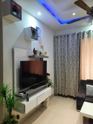 Living Room in 2 BHK Apartment at Jaipuria Sunrise Green, Lohgarh – for Rent