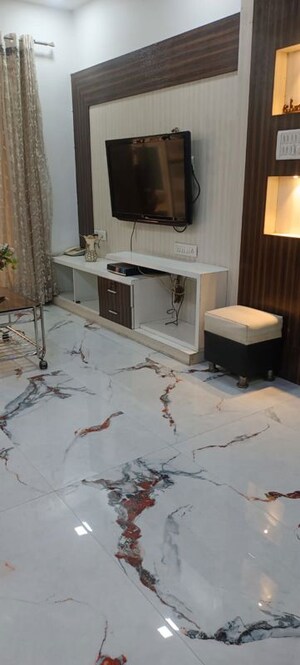 Living Room in 2 BHK Apartment at Ravechi Heights, Kharghar – for Sale