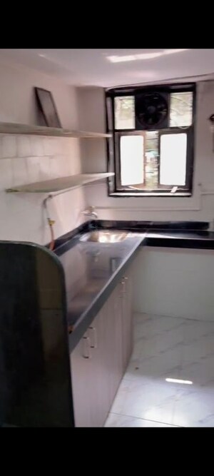 Kitchen in 1 BHK Apartment at Aangan Society, Nerul – for Rent