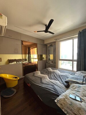 Living Room in 2 BHK Apartment at Pacifica Hill Crest, Gachibowli – for Rent