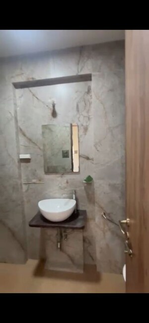 Bathroom in 3 BHK Apartment at Ashish CHS Chincholi Phatak, Malad West – for Rent