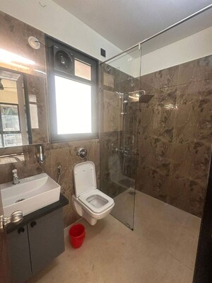 Bathroom in 2 BHK Apartment at VTP Aethereus, Mahalunge – for Rent