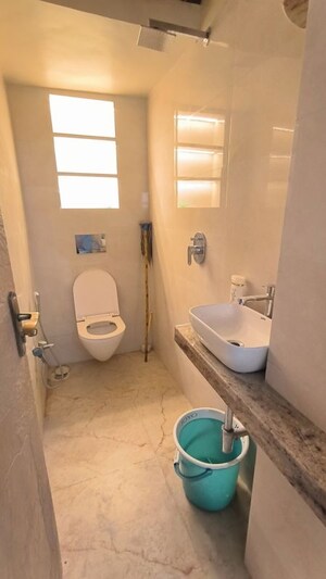 Bathroom in 2 BHK Apartment at Siddharth Nagar – for Rent