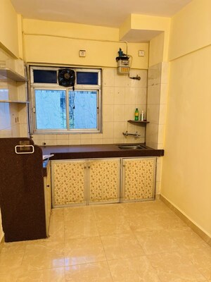 Kitchen in 1 BHK Apartment at Mulund West – for Rent