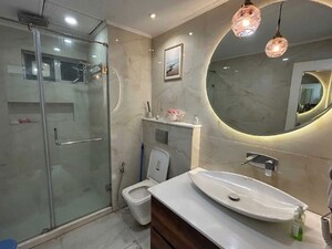 Bathroom in 3.5 BHK Apartment at JMD Gardens, Sector 33 – for Sale