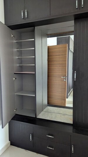 Staircase in 3 BHK Apartment at INDIS Viva City, Kondapur – for Rent