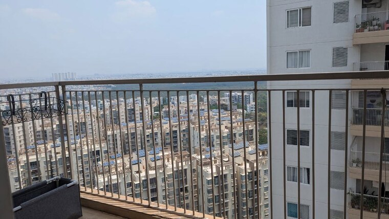 Balcony, indis-viva-city 3 Bedroom 1749 Sq.Ft. Apartment In Kondapur Hyderabad 10317110