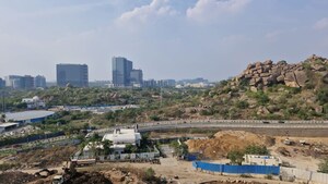 Plot Area in 3 BHK Apartment at My Home Abhra, Madhapur – for Rent