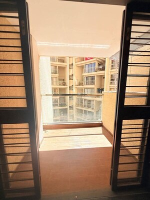 Balcony in 2 BHK Apartment at Kohinoor Courtyard One, Wakad – for Rent