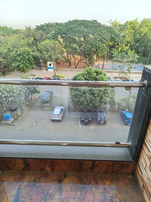 Balcony in 2 BHK Apartment at NRI Complex Phase I, Seawoods Sector 58 – for Rent