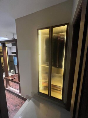 Building Lobby in 3 BHK Builder Floor at Kailash Colony – for Sale