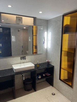 Kitchen in 3 BHK Builder Floor at Kailash Colony – for Sale