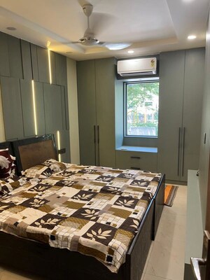 Bedroom in 3 BHK Builder Floor at Kailash Colony – for Sale