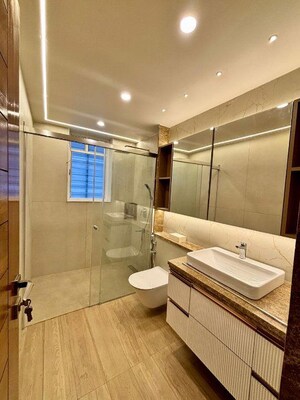 Bathroom in 3.5 BHK Apartment at Dona Paula – for Sale