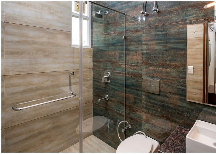 Bathroom, motia-blue-ridge 3 Bedroom 1721 Sq.Ft. Apartment In Dhakoli Zirakpur 10317319