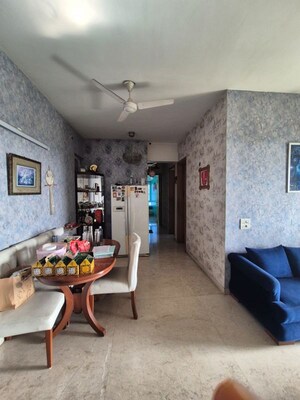 Living Room in 2.5 BHK Apartment at The Wadhwa Palm Beach Residency, Nerul Sector 4 – for Sale