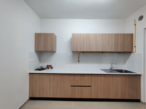 Kitchen in  Apartment at Bhartiya City Nikoo Homes 4, Thanisandra Main Road – for Sale