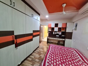 Bedroom in 2 BHK Apartment at Lunkad Goldcoast, Viman Nagar – for Rent