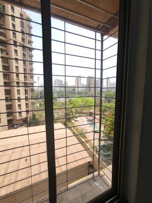 Balcony in 1 BHK Apartment at Puranik City, Kasarvadavali – for Rent