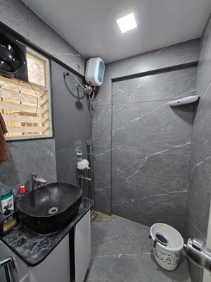 Bathroom in 3 BHK Apartment at Tukaram Nagar – for Rent