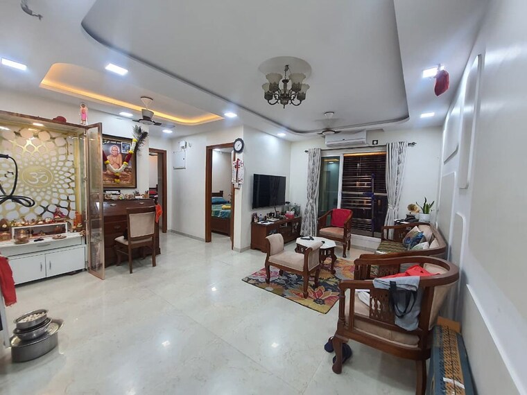 Living Room, dosti-west-county 2 Bedroom 700 Sq.Ft. Apartment In Balkum Pada Thane 10317442
