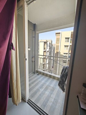 Balcony in 1 BHK Apartment at Saheel Itrend Life, Wakad – for Rent