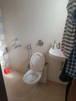 Bathroom in 1 BHK Apartment at Saheel Itrend Life, Wakad – for Rent