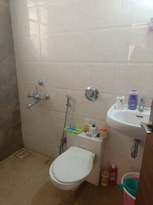 Bathroom in 1 BHK Apartment at Saheel Itrend Life, Wakad – for Rent