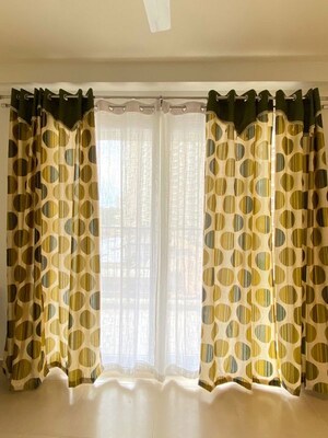 Living Room in  Apartment at Bhartiya Nikoo Homes Phase 2, Thanisandra Main Road – for Rent