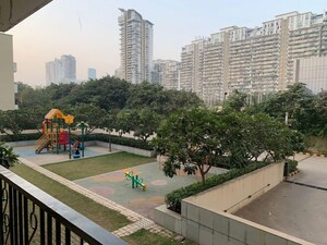 Balcony in 3.5 BHK Apartment at Emaar Emerald Estate, Sector 65 – for Rent