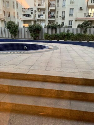 Balcony in 3.5 BHK Apartment at Emaar Emerald Estate, Sector 65 – for Rent