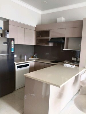Kitchen in 2 BHK Apartment at Central Park Flower Valley, Sohna Sector 33 – for Rent