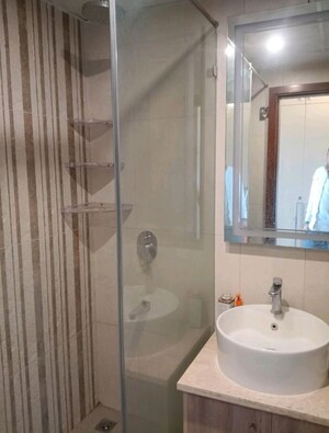 Bathroom in 2 BHK Apartment at Central Park Flower Valley, Sohna Sector 33 – for Rent