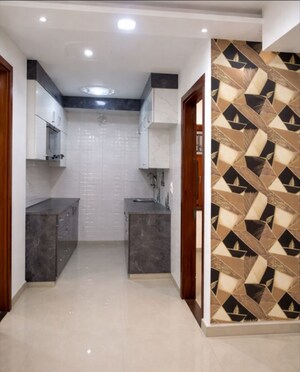 Kitchen in 3 BHK Apartment at Uttam Nagar – for Sale