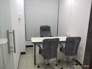 Team Area in  Office Space at Real Tech Park, Vashi Sector 30a – for Rent
