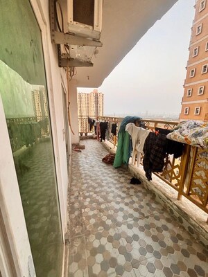 Balcony in 4 BHK Apartment at Migsun Vilaasa, Eta Ii Greater Noida – for Rent