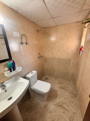 Bathroom in 2 BHK Apartment at Migsun Vilaasa, Eta Ii Greater Noida – for Rent